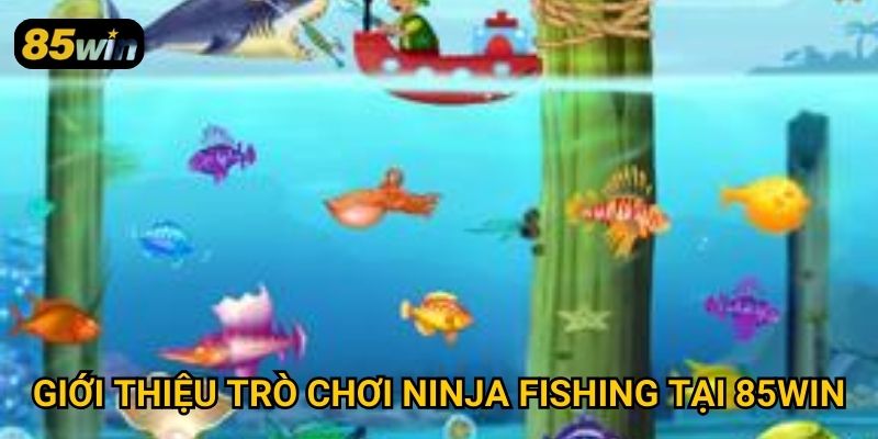 Ninja Fishing 85win: Trải Nghiệm Câu Cá Kết Hợp Hành Động Độc Đáo 2 Giới thiệu trò chơi ninja fishing tại 85win